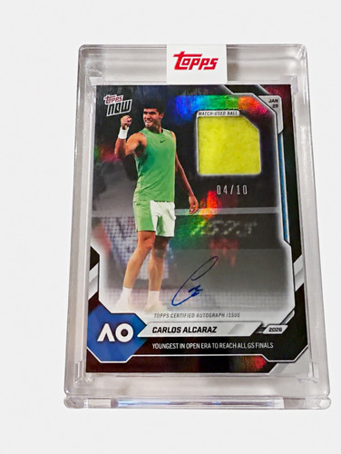2026 topps now tennis carlos - topps,
