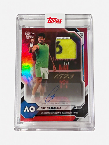 2026 topps now tennis carlos - 2026,